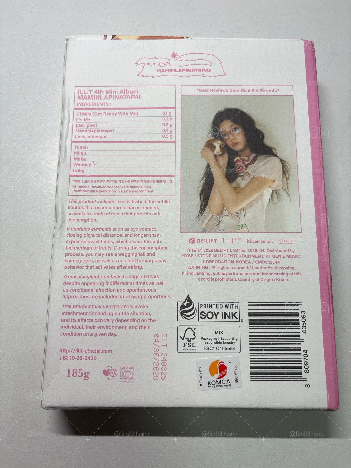 迷四 專輯 PAW PAW ver.