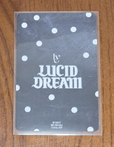 IVE瑞 LUCID DREAM 限定盤 專卡 