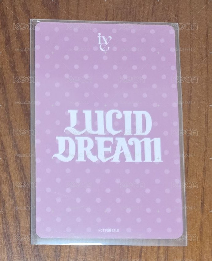 IVE秋1️⃣ LUCID DREAM hmv 特典卡