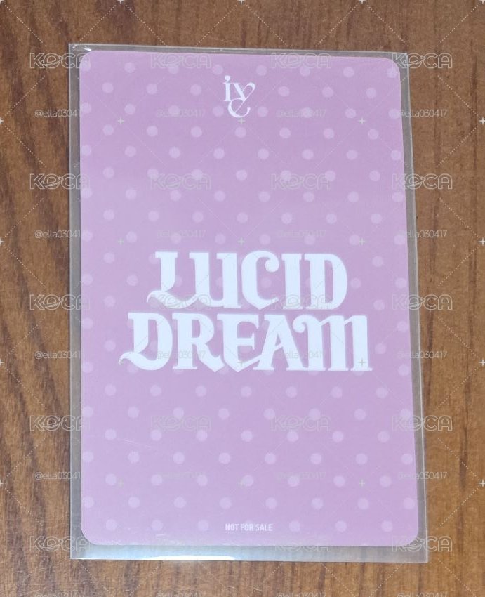 IVE秋2️⃣ LUCID DREAM hmv 特典卡