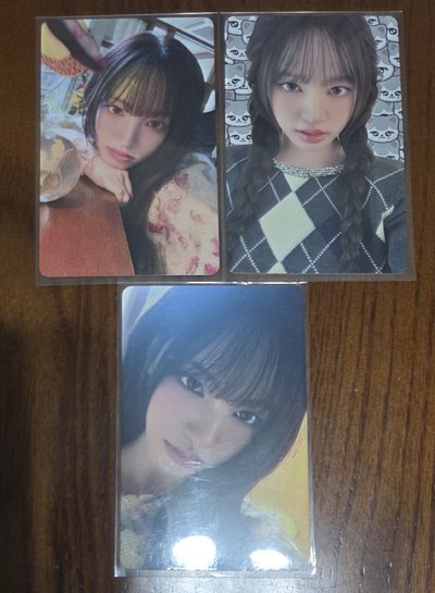 IVE栗子3張 LUCID DREAM 特典卡 專卡 