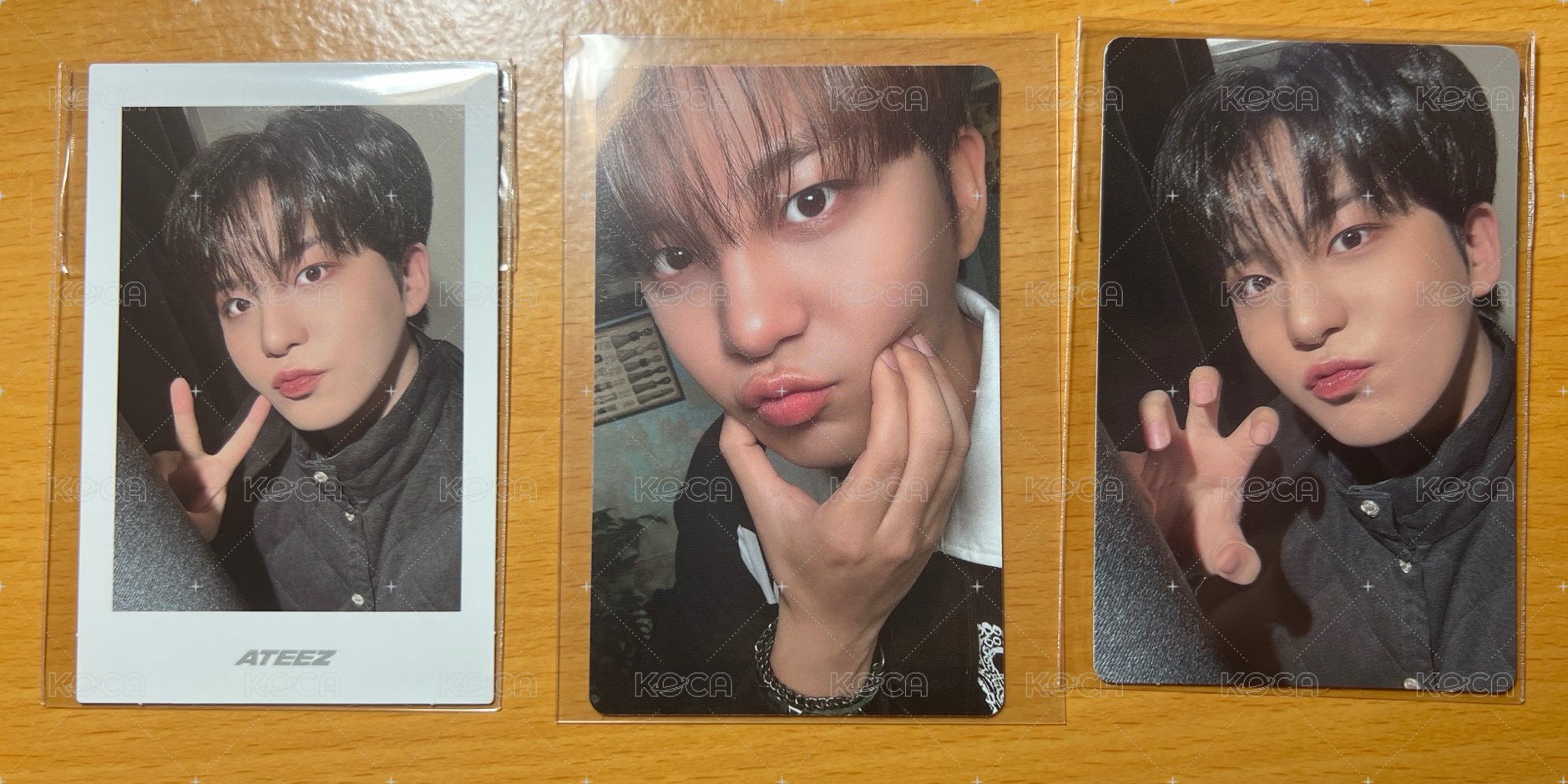 Ateez 鍾浩 小卡