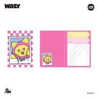 WDZY 日版 本子 便利貼 HATT
