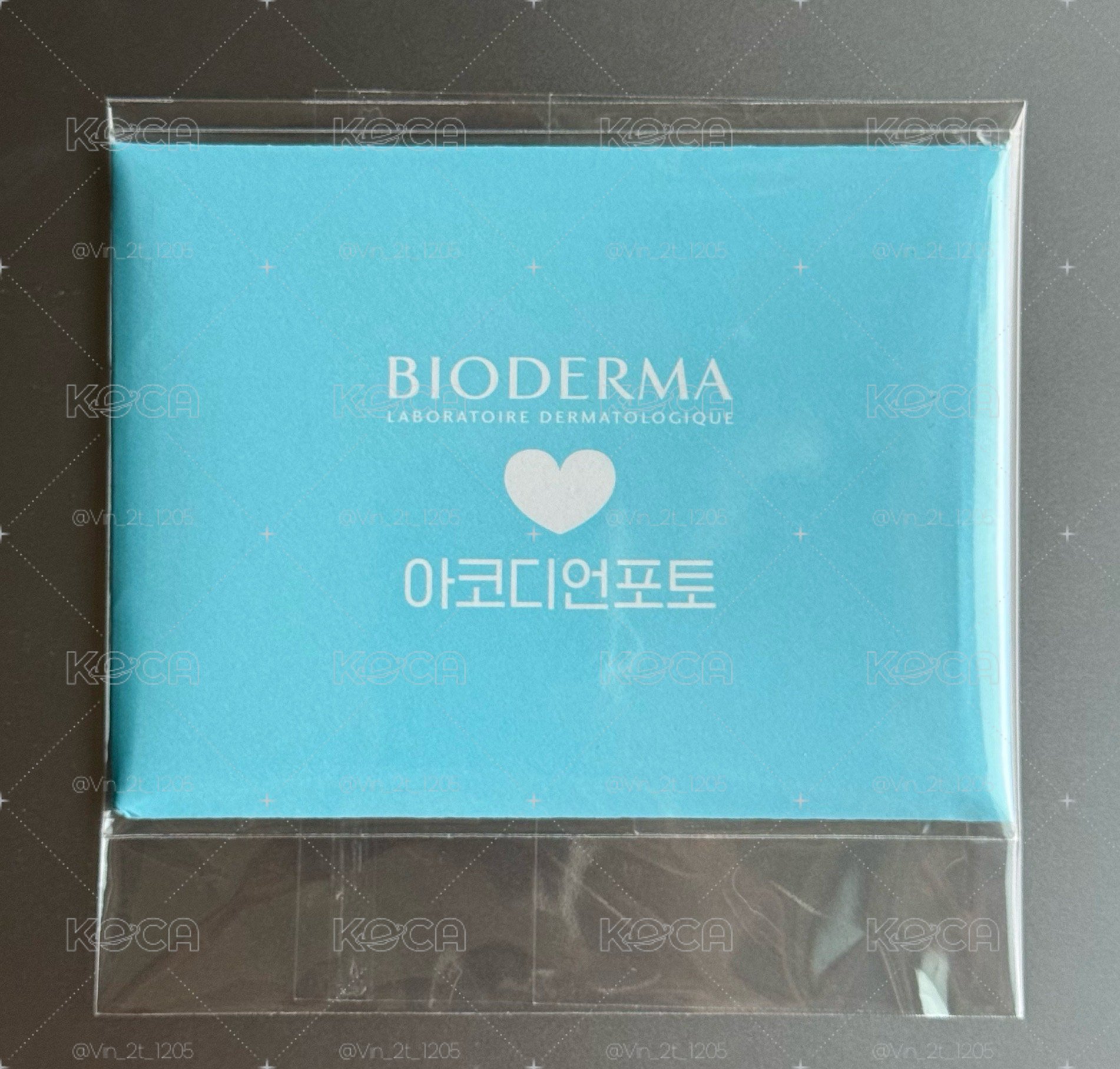 ILLIT x Bioderma 藍版 明信片