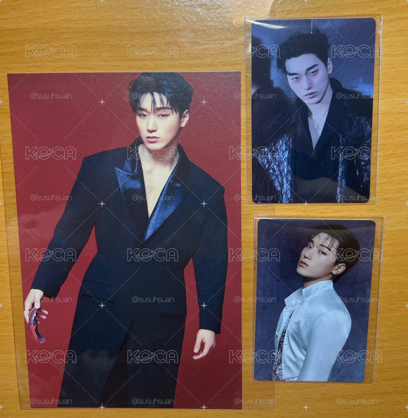 Ateez 崔傘 專輯明信片 小卡