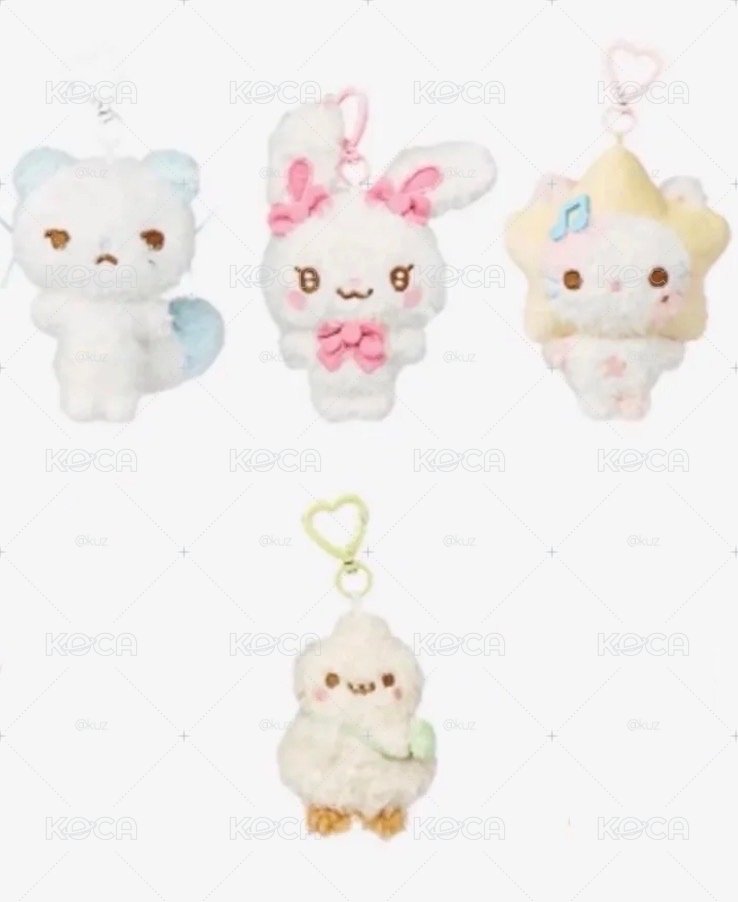 星黛喵啾捷比鄭花生兔嵐咪原皮娃