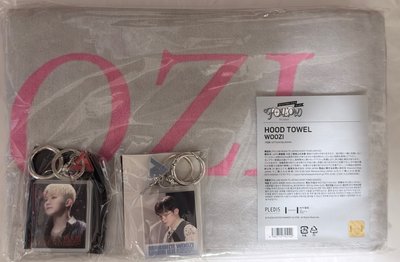 （全新未拆現貨整圖 一日左右寄出）seventeen follow again woozi 毛巾帽 扭蛋 NEW_安可