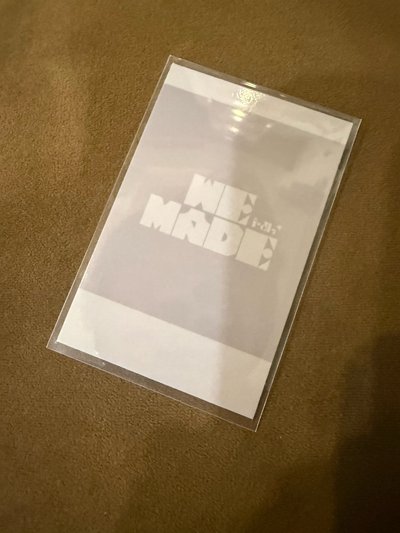 WE MADE SR 1.0 特典卡 拍立得 MINNIE