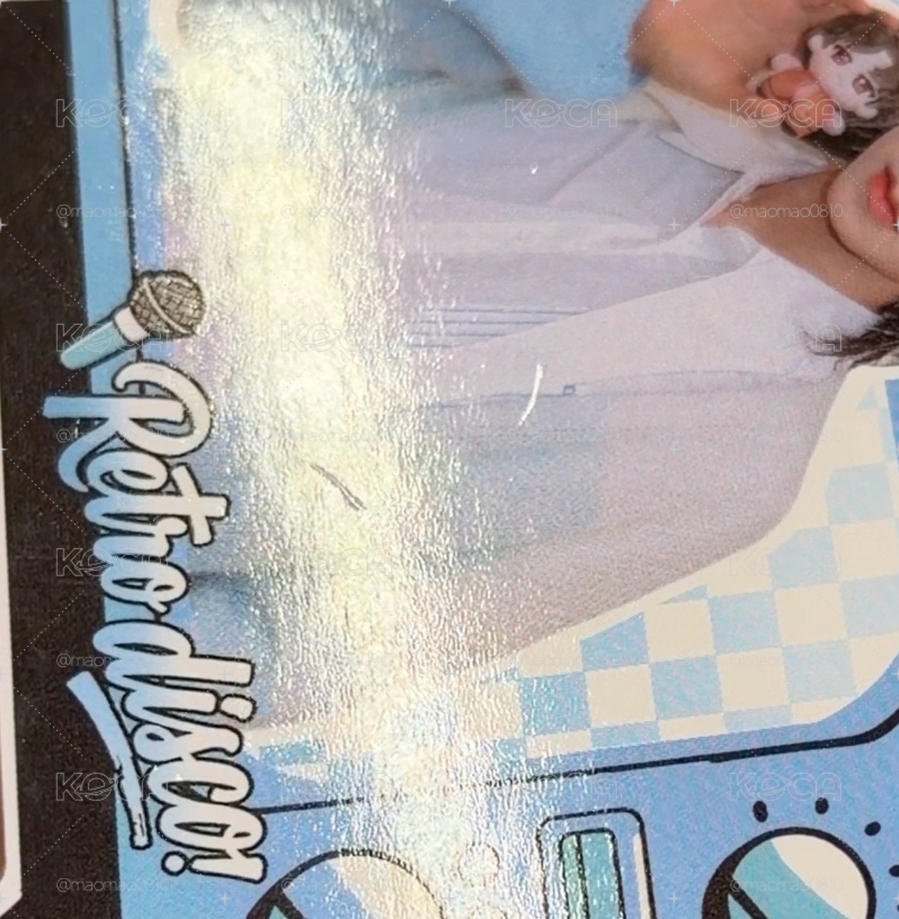 王櫓杰卡拉ok 10cm棉花娃娃