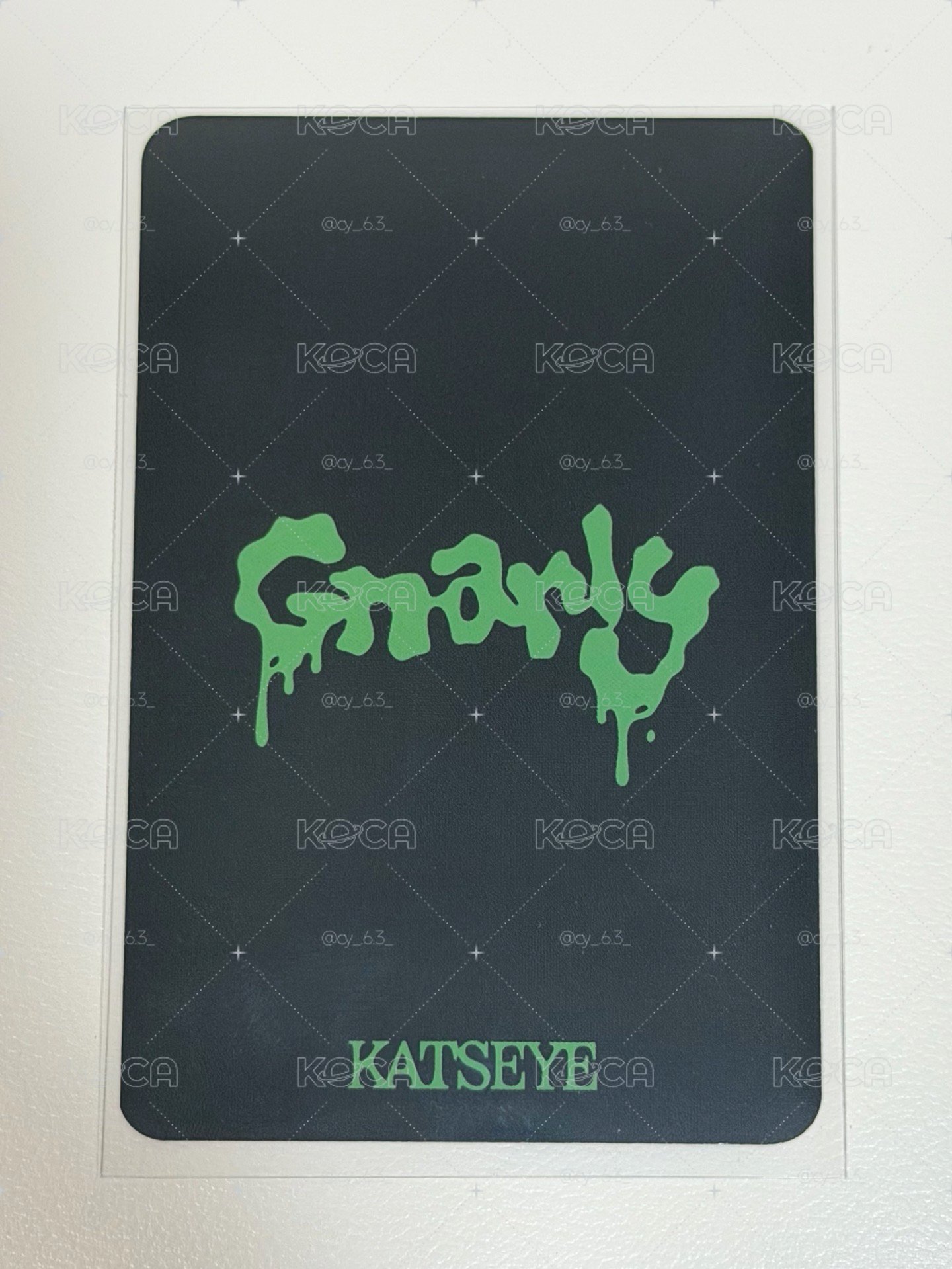 yoonchae gnarly打歌卡
