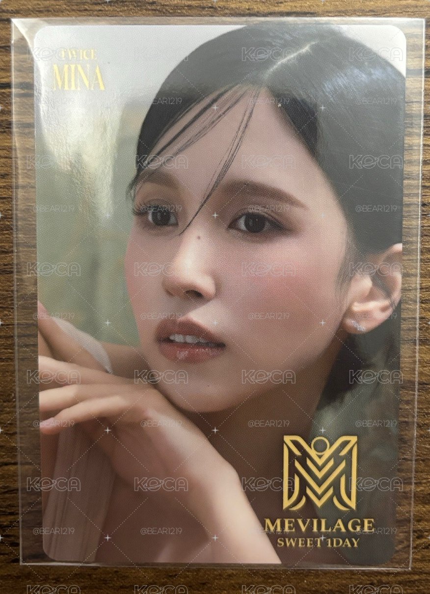 MINA💚 X MEVILAGE代言卡