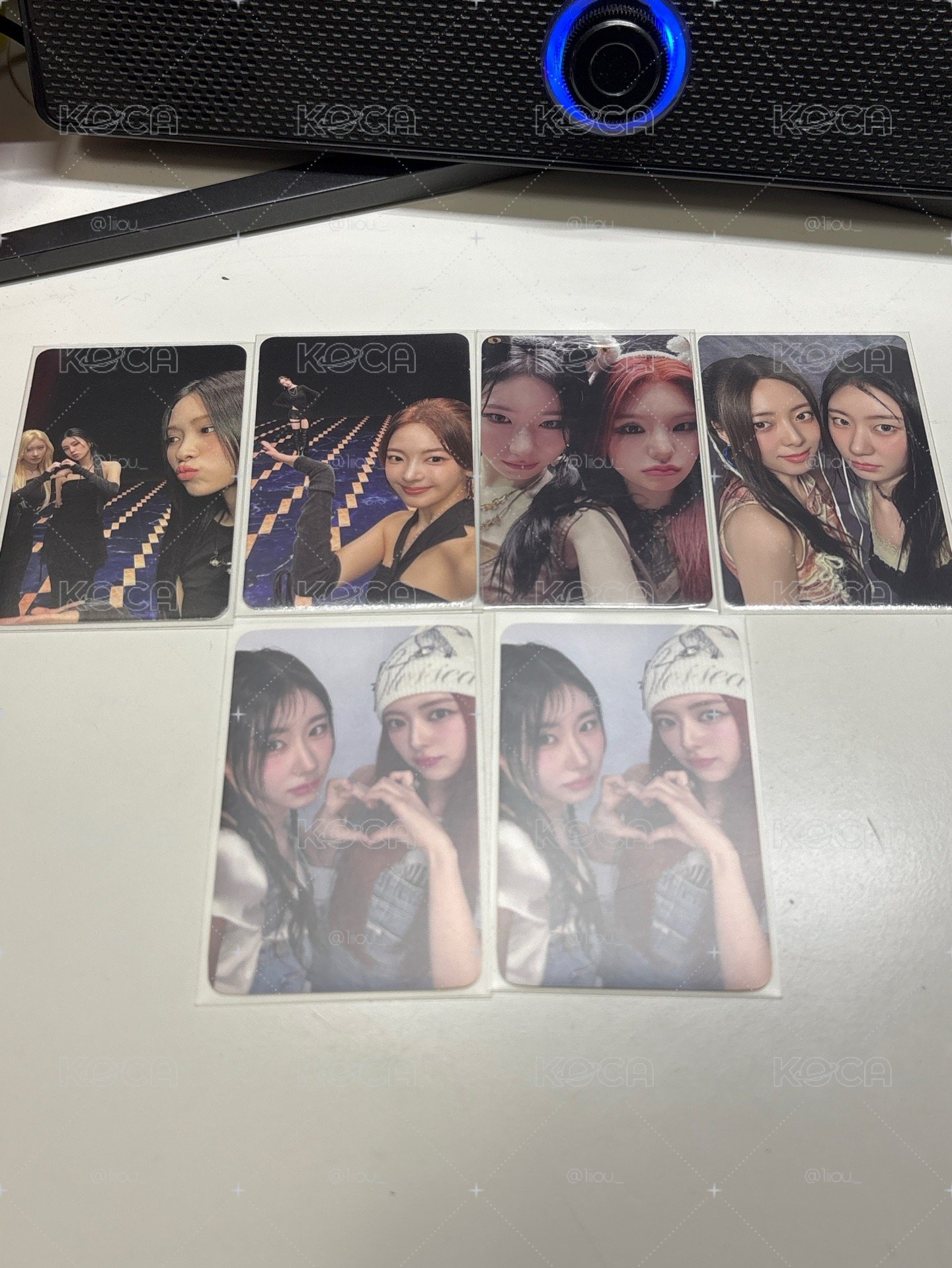 ITZY 雙人卡小盤 250/6