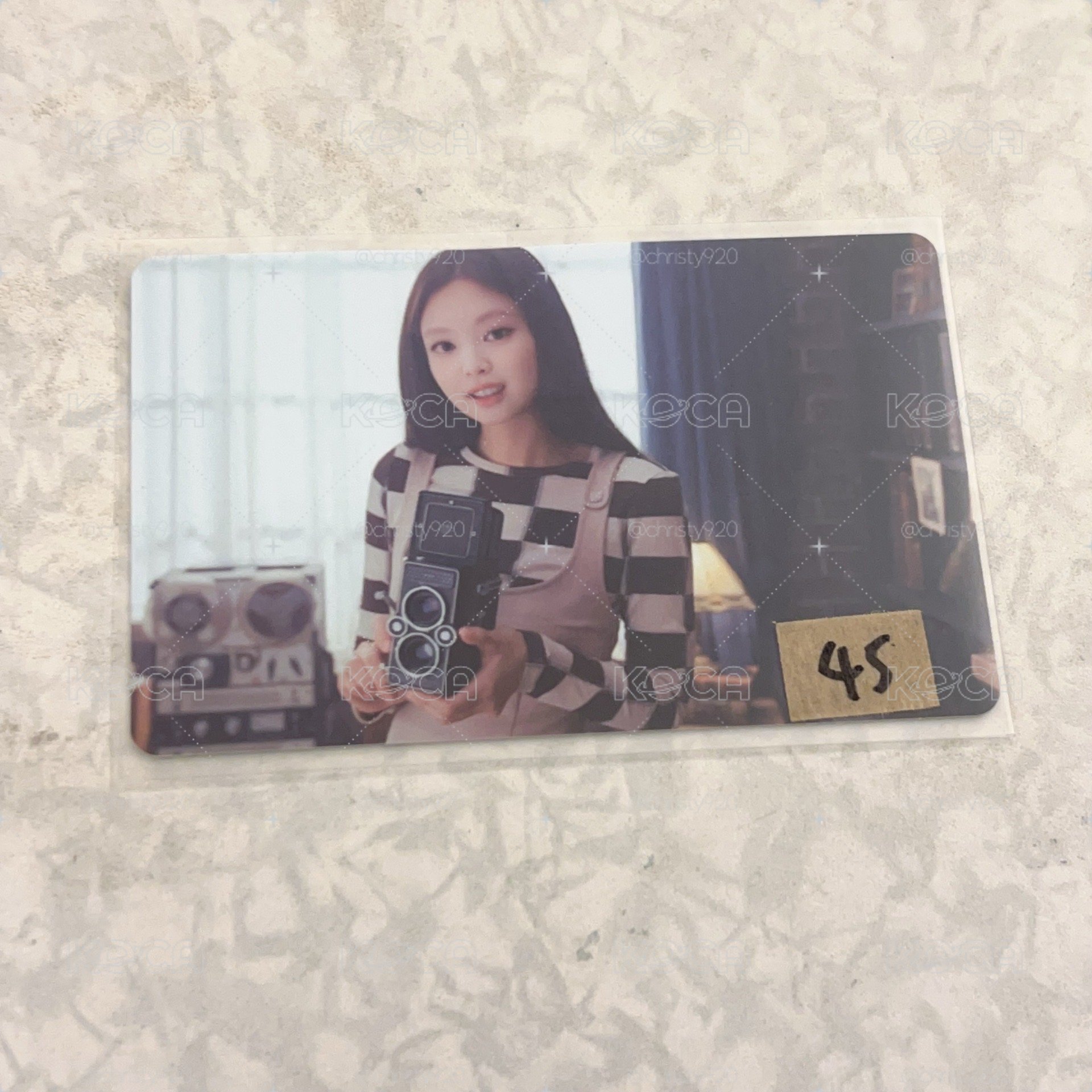 Jennie The girls專輯卡