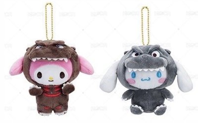 三麗鷗×GODZILLA哥吉拉聯名吊娃