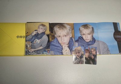 迷八 mini8黃版 休寧凱單人卡+明信片