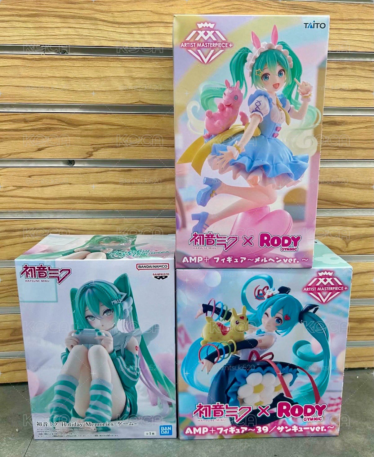 《現貨全新》日本正版 TAITO 初音未來 AMP+ RODY 跳跳馬 聯名 景品公仔模型