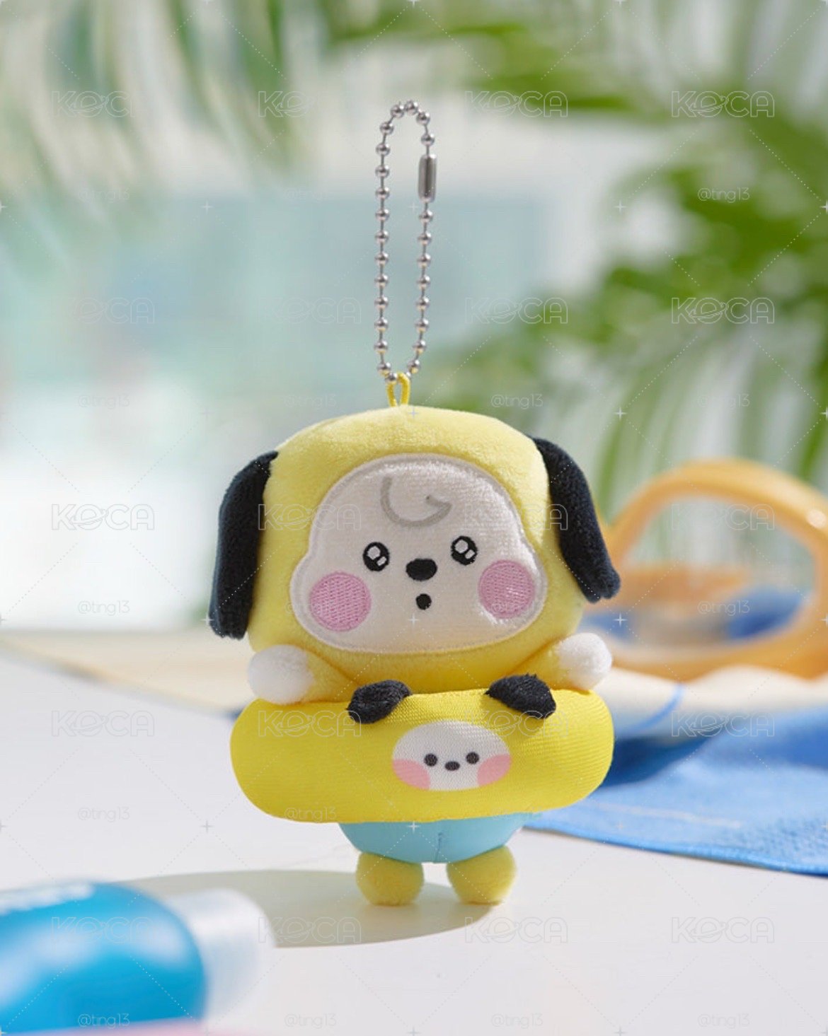 代購 BT21游泳吊飾娃chimmy