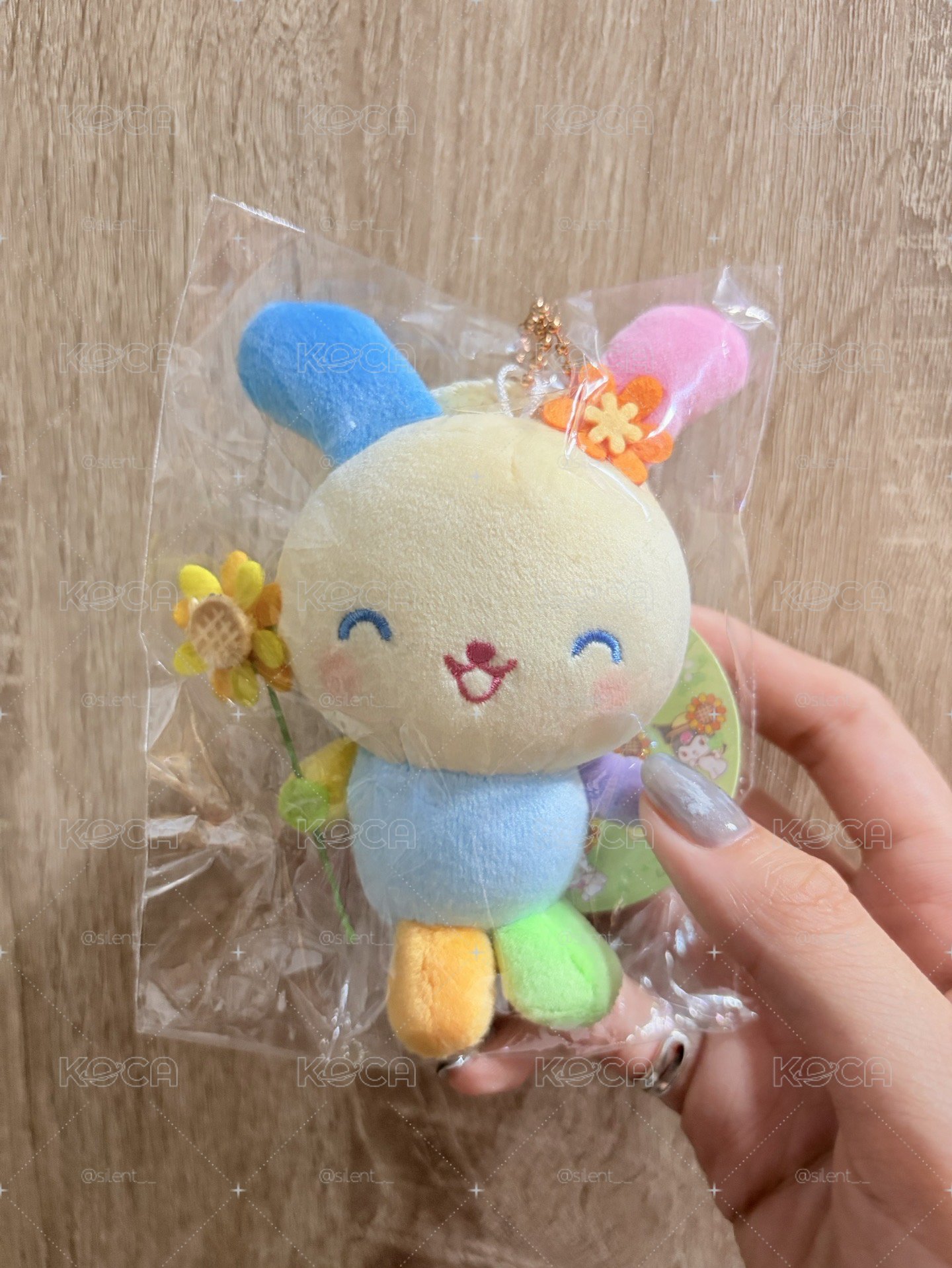 向日葵花小兔