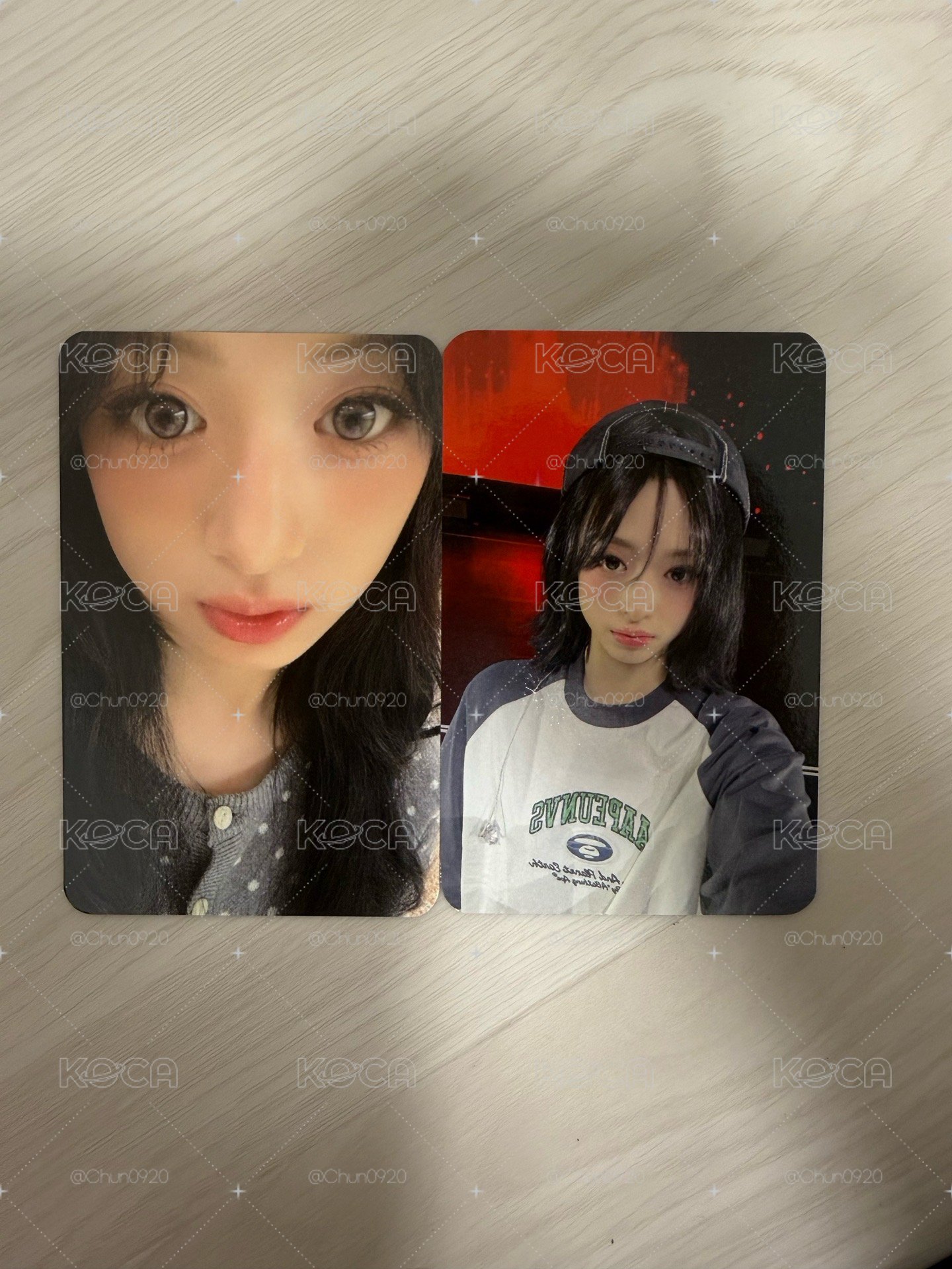 BABYMONSTER 賢🦋 WE GO UP oy 線下 特典卡 