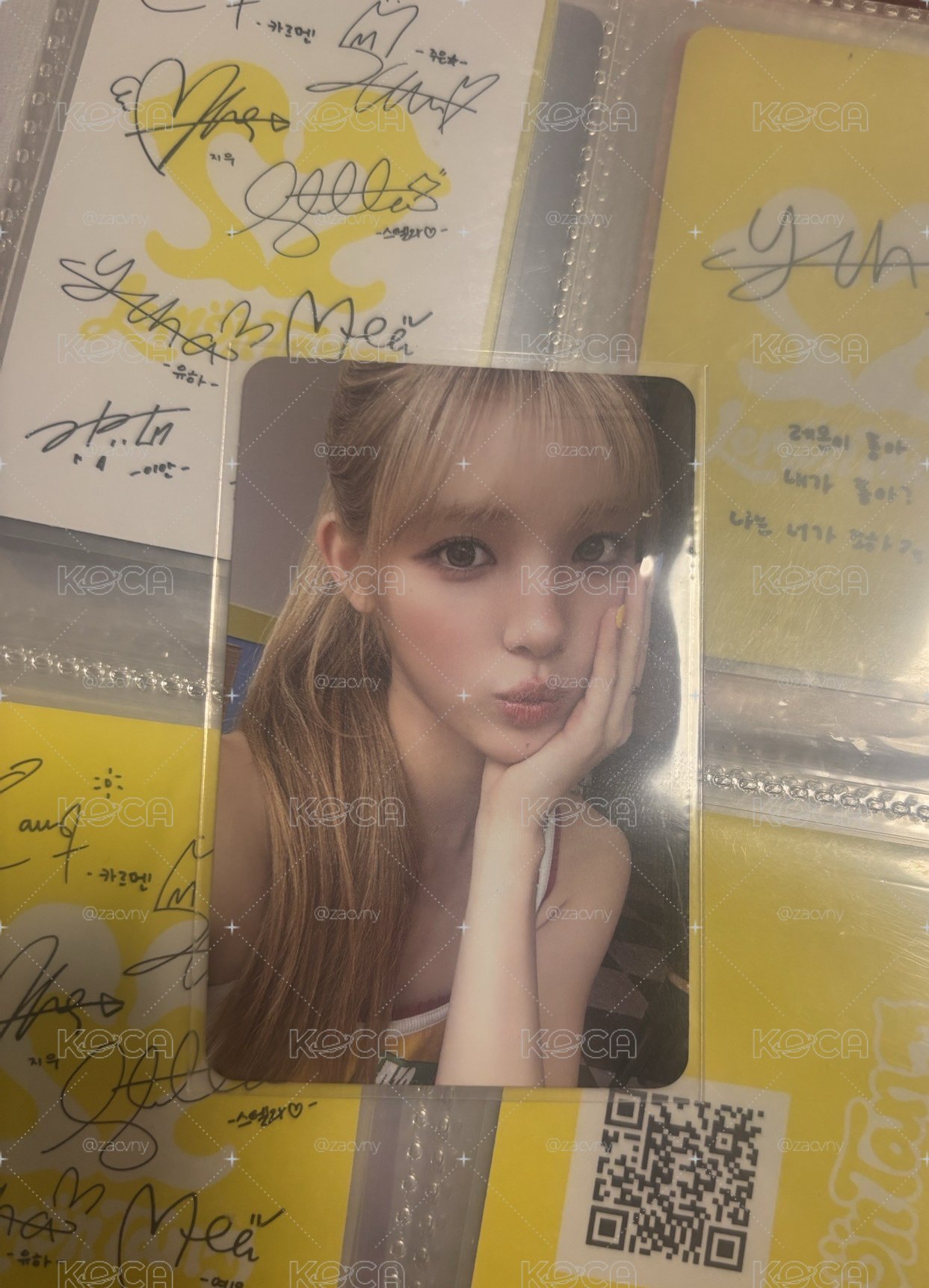 迷二 專輯卡 Lemon Sun Ver. 托臉Yuha
