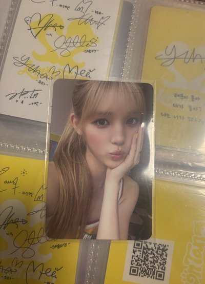 迷二 專輯卡 Lemon Sun Ver. 托臉Yuha