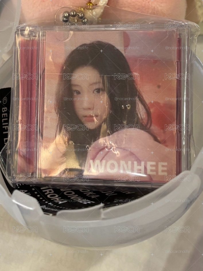 Illit wonhee+minju cd吊飾 扭蛋