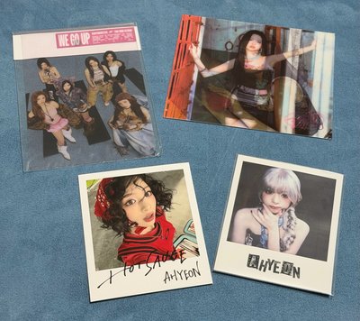 Babymonster Ahyeon 鄭雅賢 拍立得 明信片 變化卡