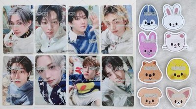 Stray Kids 6th FM 線上滿額一套+第一週小動物紙花+第二週小動物粉色紙花