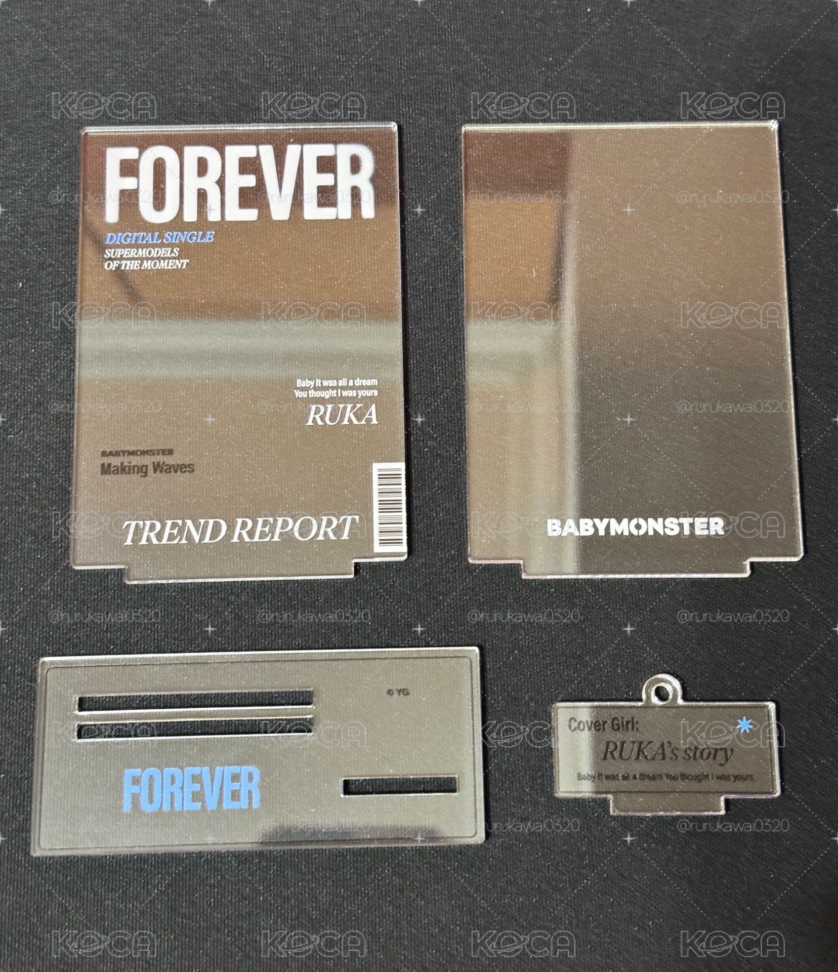 Forever立牌露