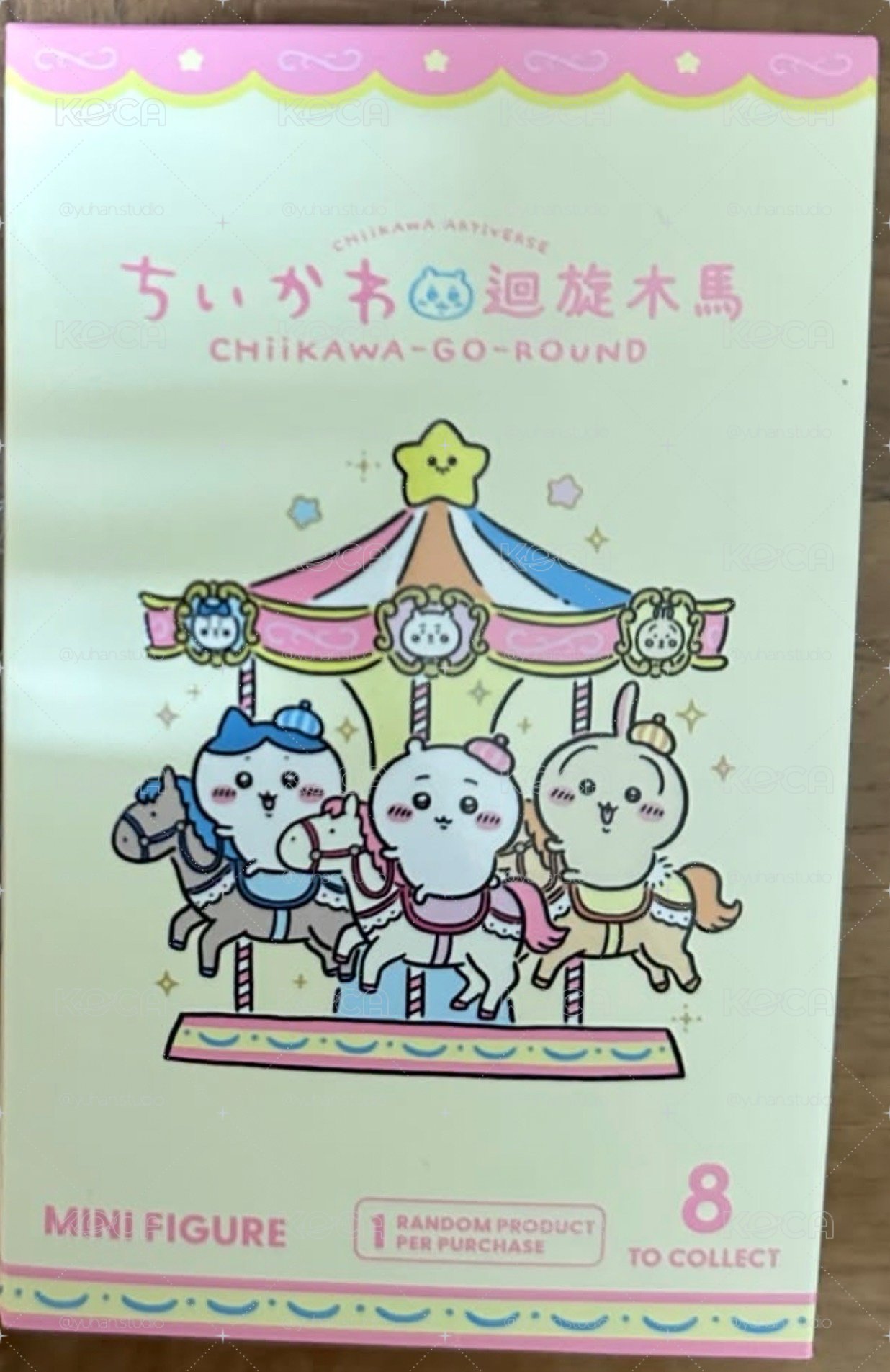 香港藝術宇宙展 旋轉木馬吉伊 公仔