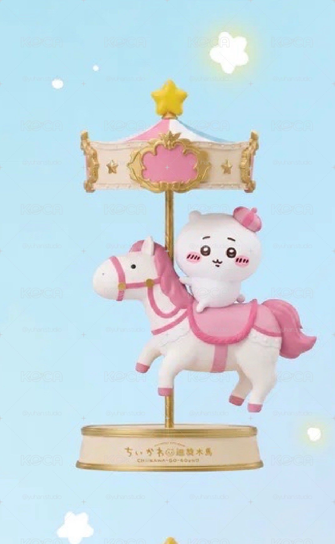 香港藝術宇宙展 旋轉木馬吉伊 公仔