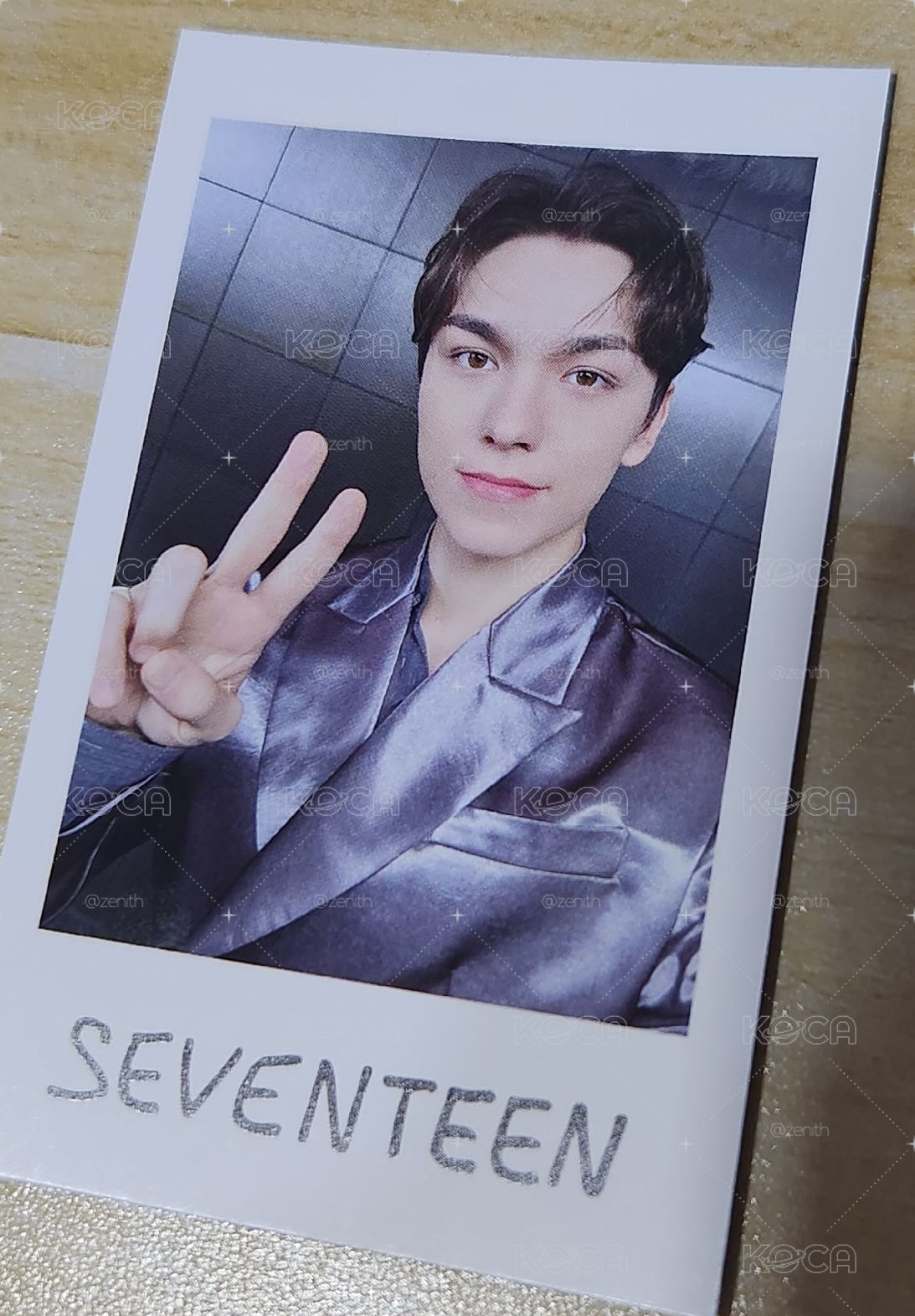 RIGHT HERE Vernon 比ya 拍立得 貼紙