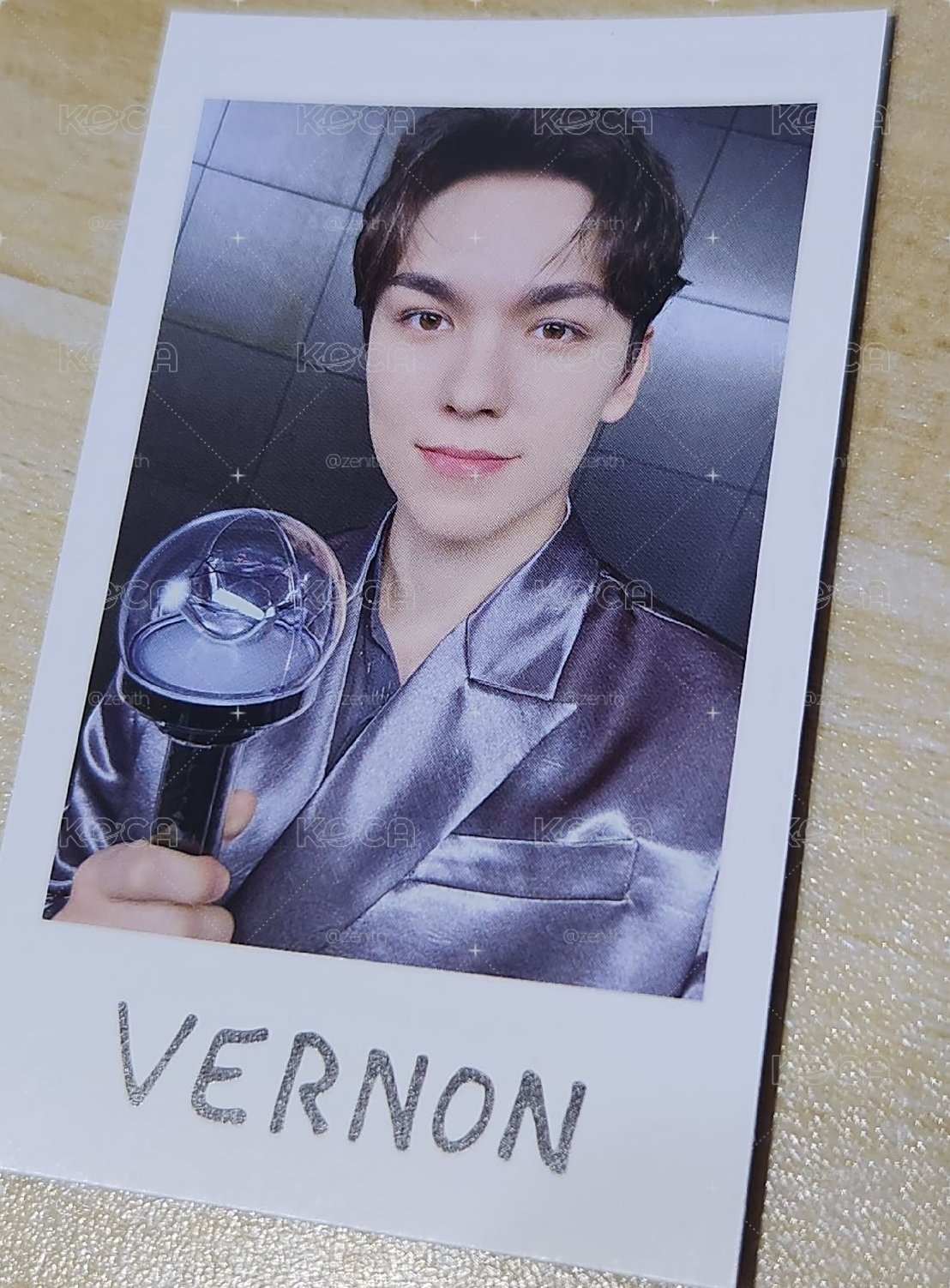 RIGHT HERE Vernon 克拉棒 拍立得 貼紙