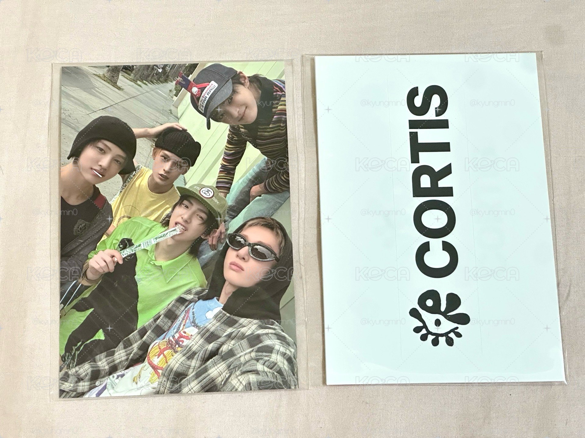 Cortis 迷一 Wvs 明信片 貼紙