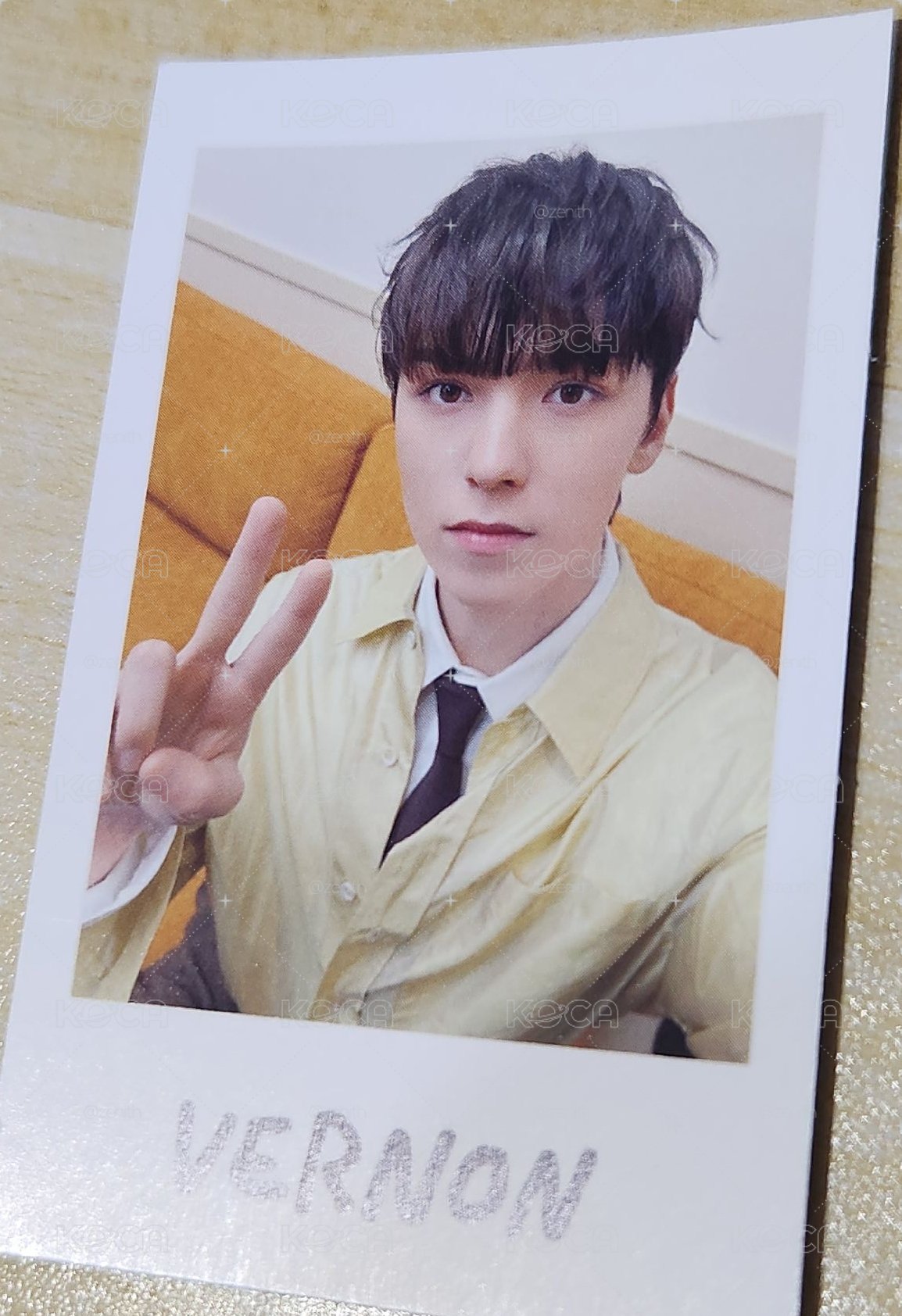 HOLIDAY Vernon 比ya 拍立得 貼紙