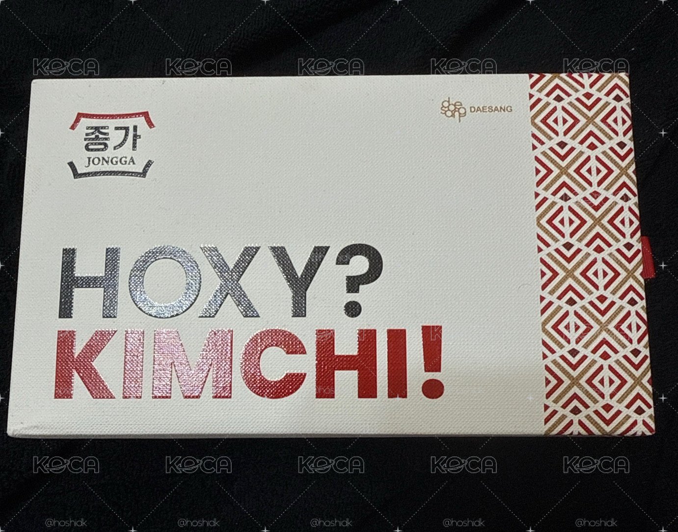 Hoshi 宗家泡菜卡 商品卡