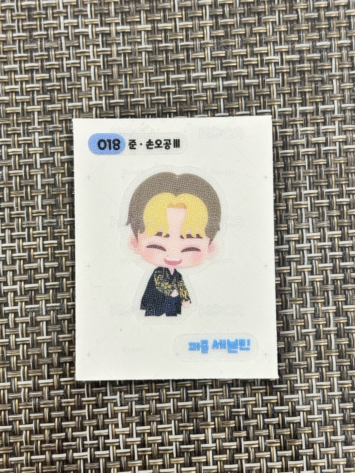 SEVENTEEN GS25 貼紙 Puzzle SVT 麵包貼紙