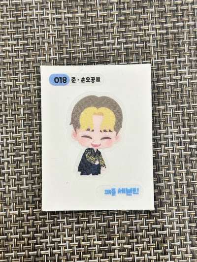 SEVENTEEN GS25 貼紙 Puzzle SVT 麵包貼紙