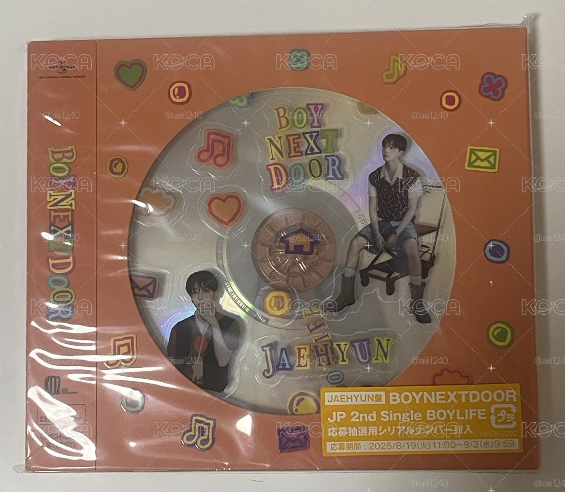 boynextdoor 明宰鉉 boylife 單封空專