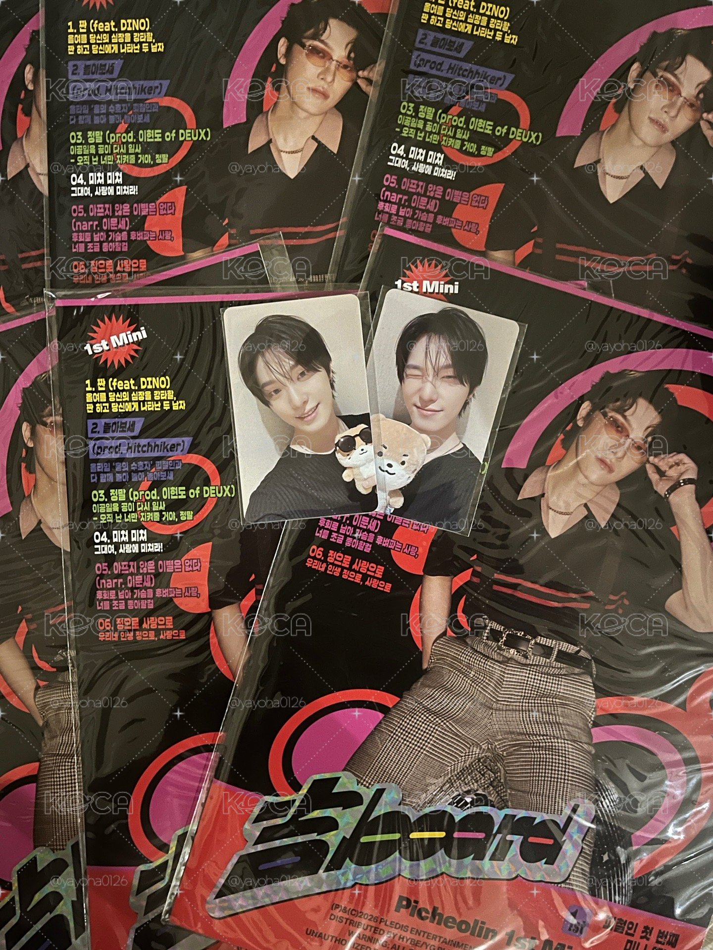 李燦Dino線下快閃店LD（兩卡+8未拆雜誌專）