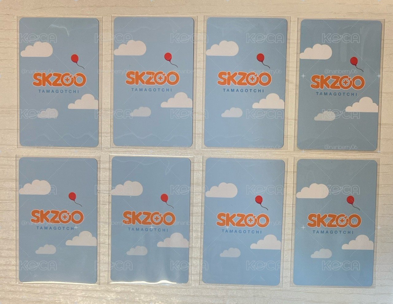 SKZ 電子雞小卡