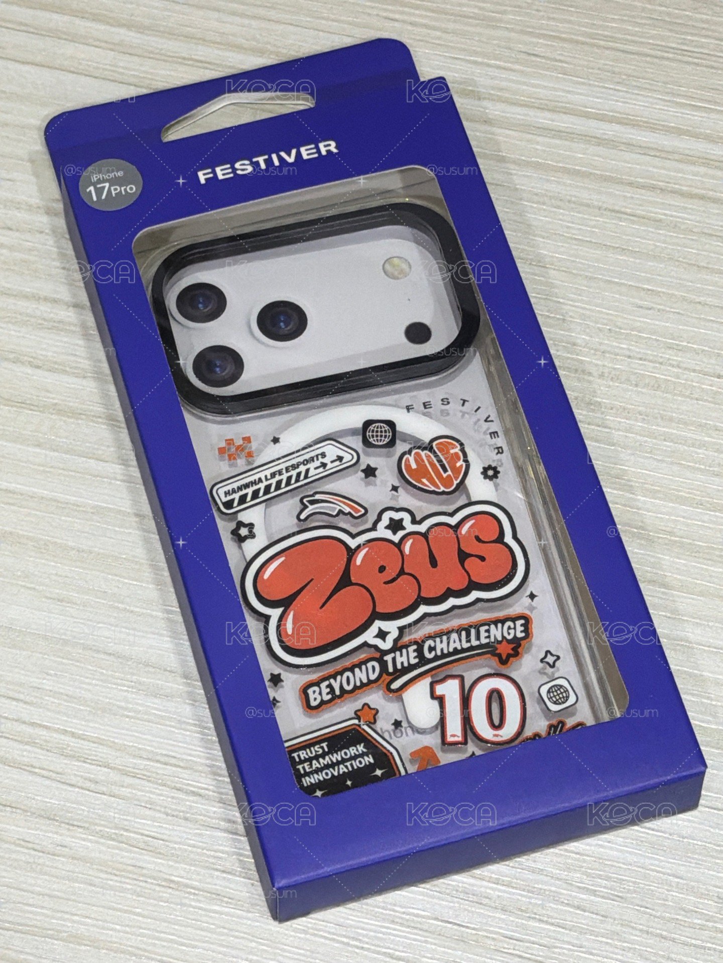 🍎17PRO🍎 HLE ZEUS FESTIVER 手機殼 無小卡