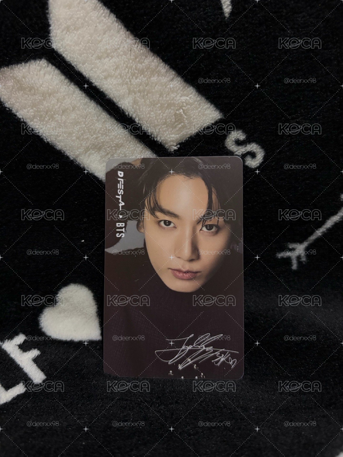 BTS D FESTA小卡 柾國