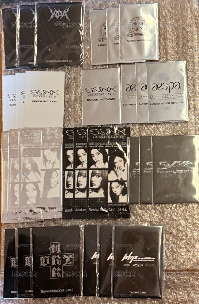 現貨 aespa各時期未拆隨機卡包