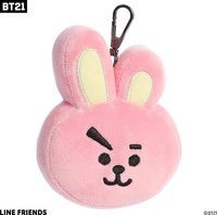 BT21 初代大臉版 COOKY 絨毛系列 鑰匙圈吊飾 