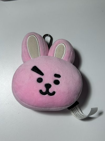BT21 初代大臉版 COOKY 絨毛系列 鑰匙圈吊飾 