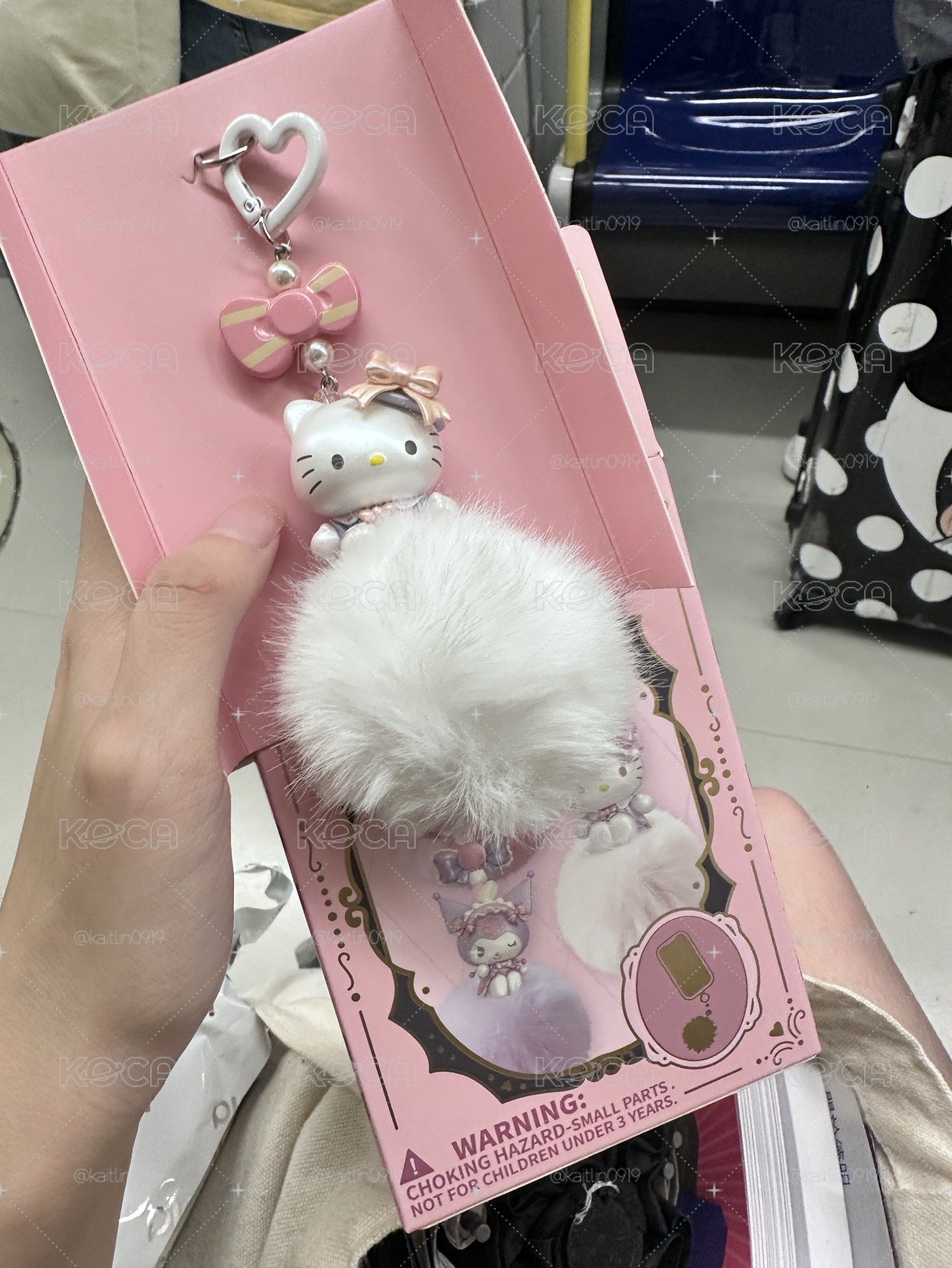 三麗鷗甜範格調系列掛鏈 Kitty