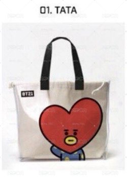 TATA 透明 PVC 二合一果凍托特包