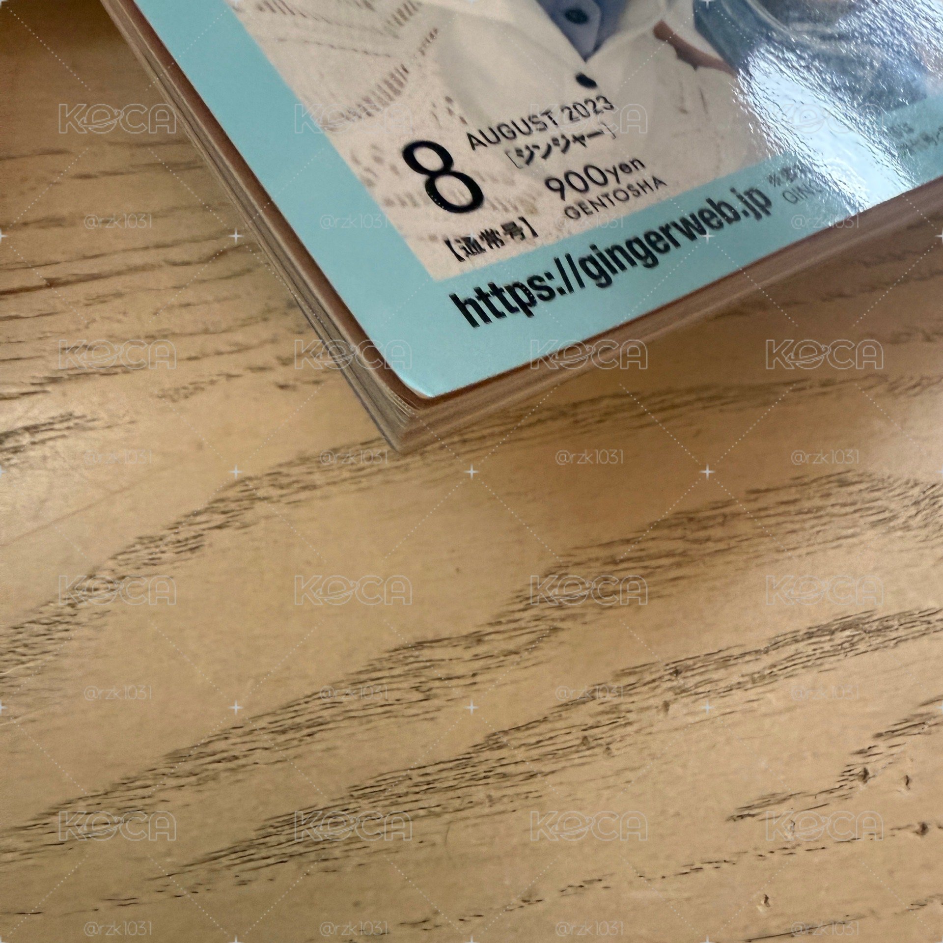 🌻點開預覽❗️GINGER 2023年8月號 雜誌 