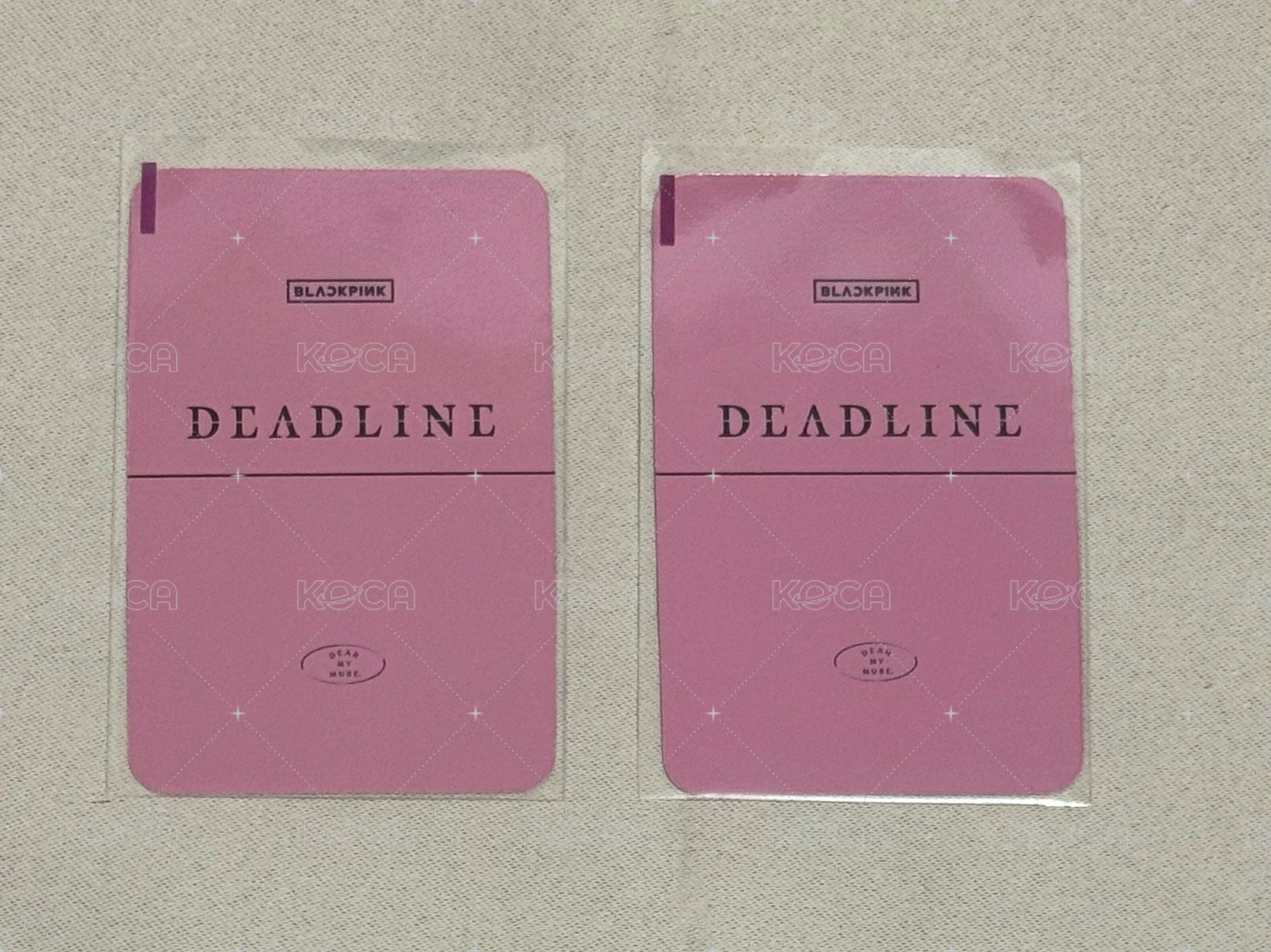 Blackpink DEADLINE dmm A 特典卡